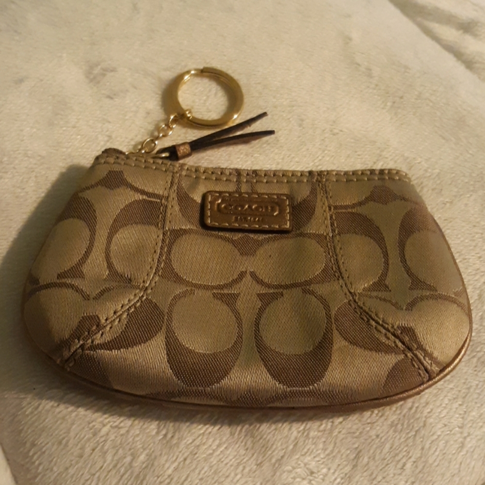 Coach change purse